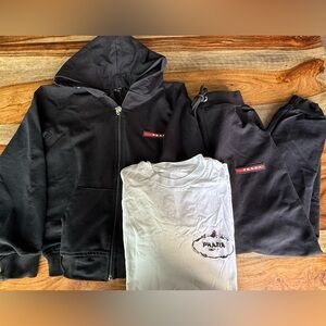 Prada Kids Tracksuit & T-Shirt